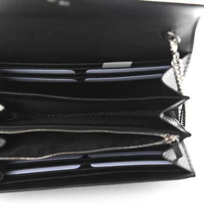 Gucci Calfskin Mini Dionysus Chain Wallet Black 4 of 10