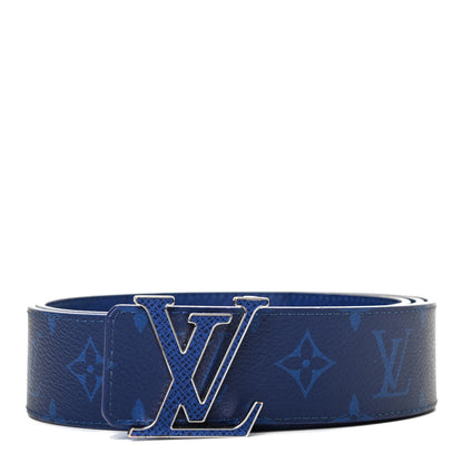 Louis Vuitton Monogram 40mm Reversible LV Initiales Belt 100 40 Cobalt Blue 1 of 4