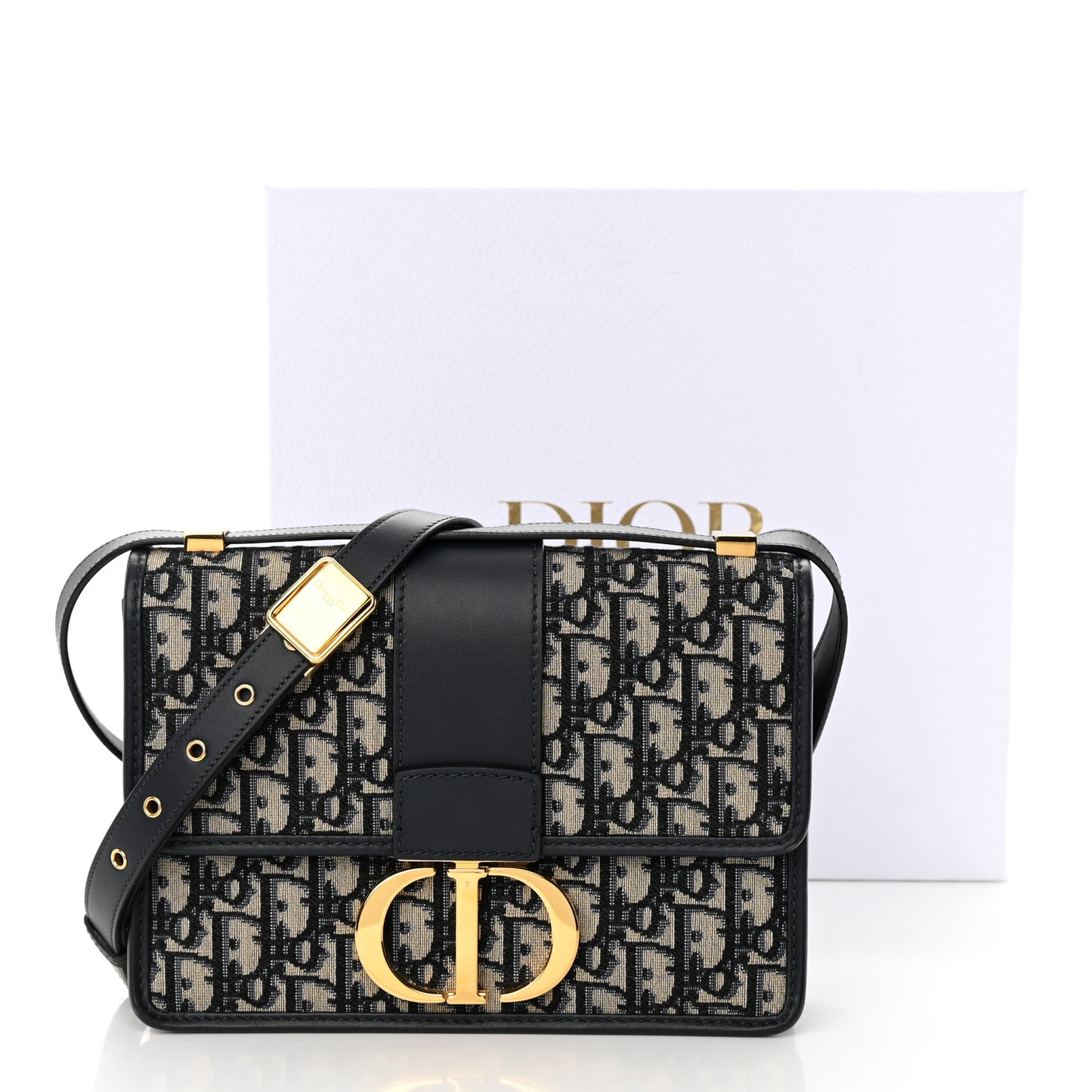 Oblique 30 Montaigne Flap Bag Blue