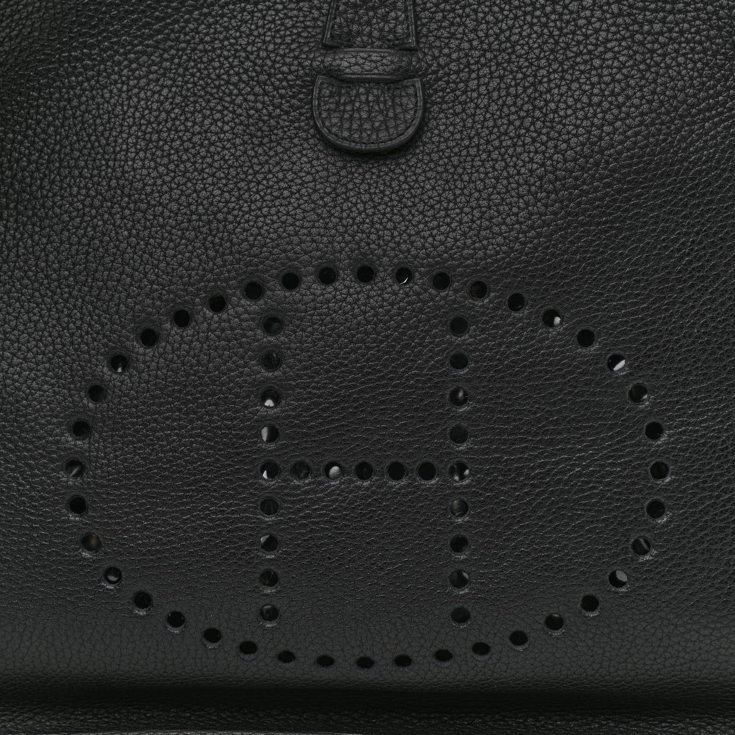Hermes Taurillon Clemence Evelyne III GM Black 8 of 10