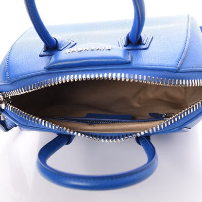 Givenchy Sugar Goatskin Mini Antigona Indigo Blue 5 of 7