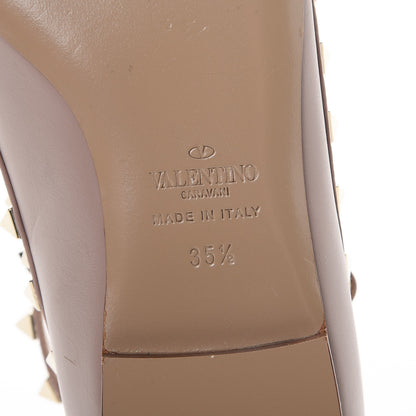 Valentino Garavani Nappa Rockstud Cage Ballerina Flats 35.5 Poudre 6 of 10