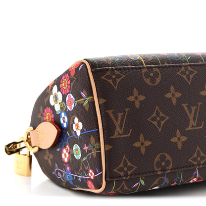 Louis Vuitton LV X TM Monogram Flowers Speedy Bandouliere 20 8 of 9