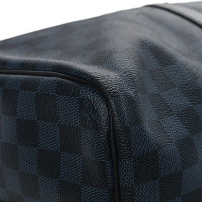 Louis Vuitton Damier Cobalt Keepall Bandouliere 45 9 of 12