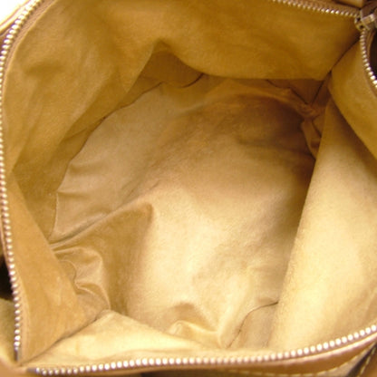Jimmy Choo Leather Gathered Hobo Gold 6 of 8