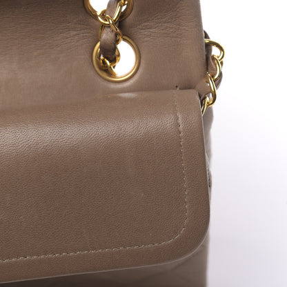 Chanel Lambskin Quilted Small Double Flap Beige 22 of 25