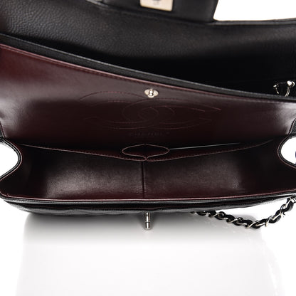 Chanel Caviar Quilted Jumbo Double Flap Black 5 of 9