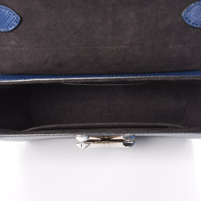 Louis Vuitton Epi Twist Shoulder Bag MM Indigo 5 of 9