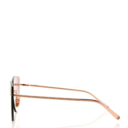 Louis Vuitton Metal LV Halo Cat Eye Sunglasses Z1944U Pink Gold 3 of 8