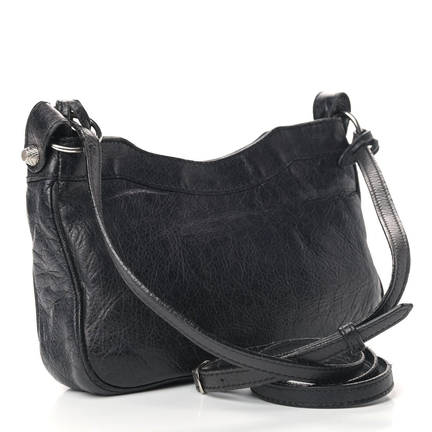 Balenciaga Agneau Giant 12 Silver Hardware Hip Black 2 of 7