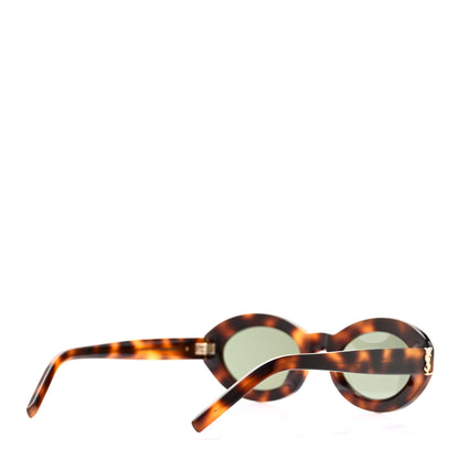 Saint Laurent Acetate Oval Sunglasses SL M136 Medium Havana 4 of 7