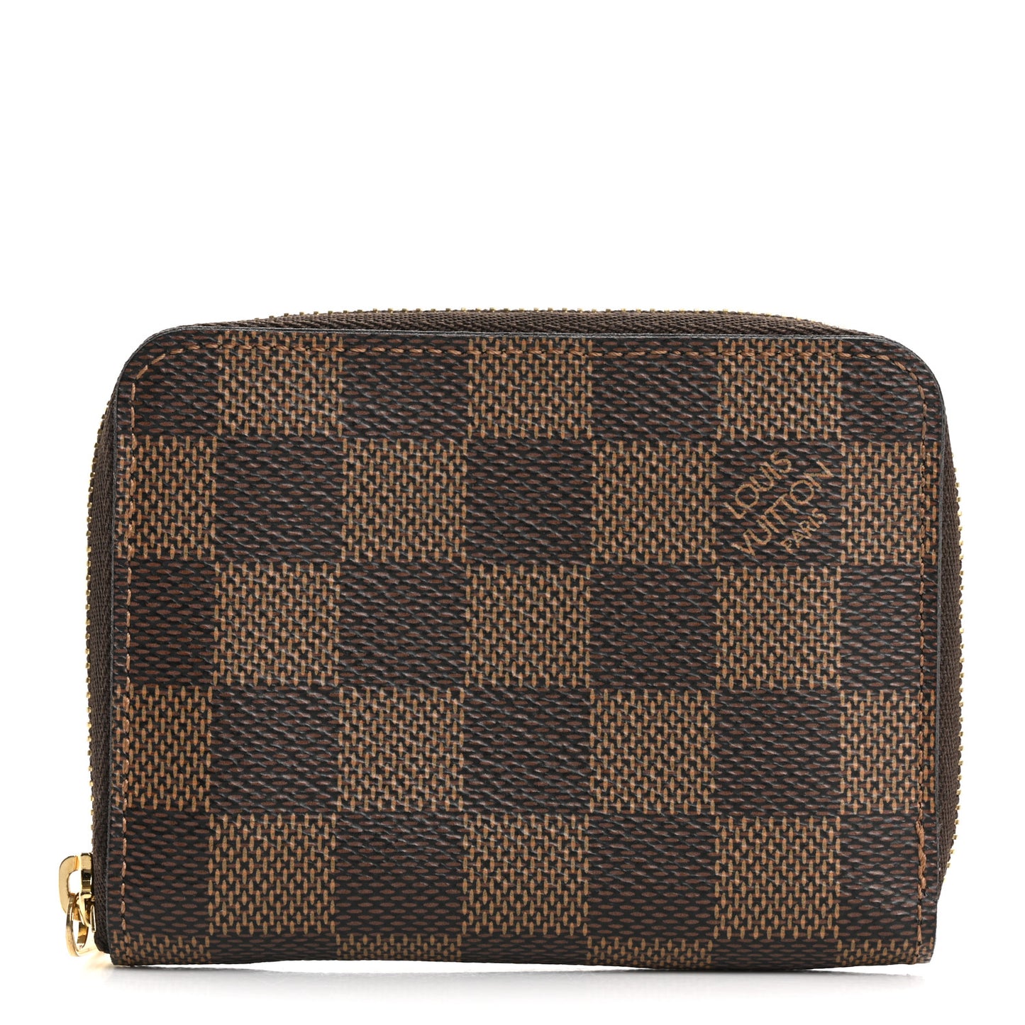 Damier Ebene Zippy Coin Purse
