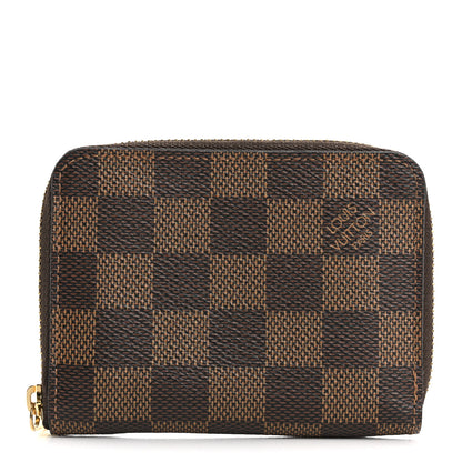 Louis Vuitton Damier Ebene Zippy Coin Purse 1 of 10