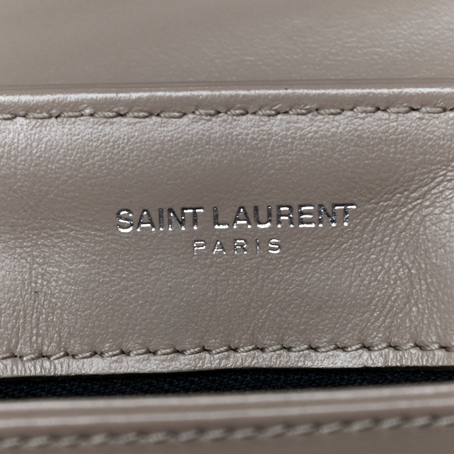 Calfskin Y Quilted Monogram Toy Loulou Crossbody Bag Latte