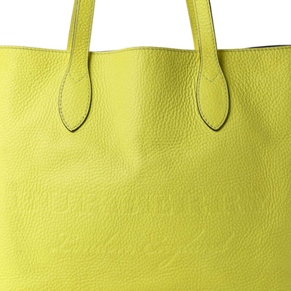 Burberry Grainy Calfskin Remington Tote Neon Yellow 14 of 14