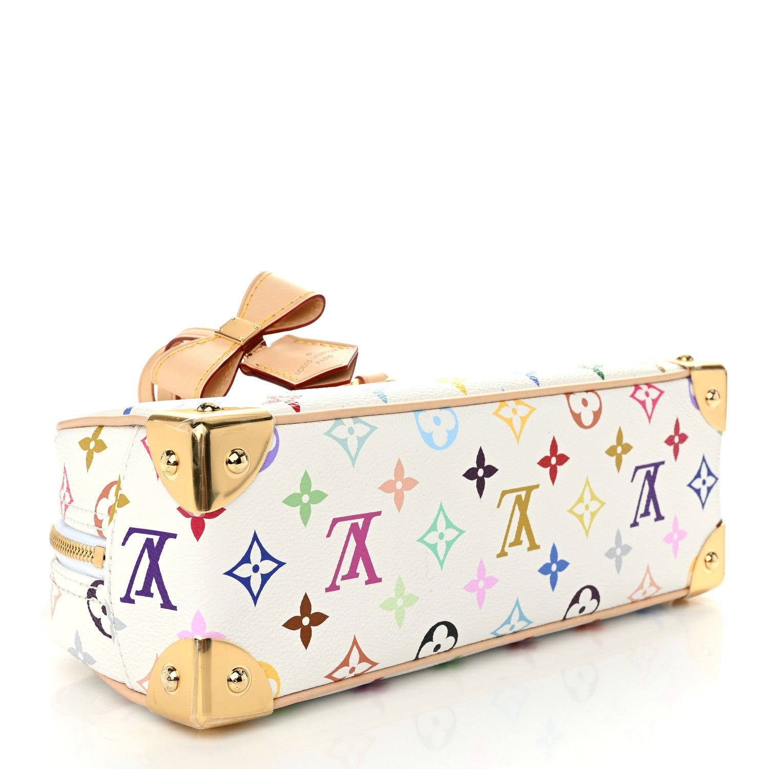 Louis Vuitton LV x TM Monogram Multicolor East West White 4 of 9