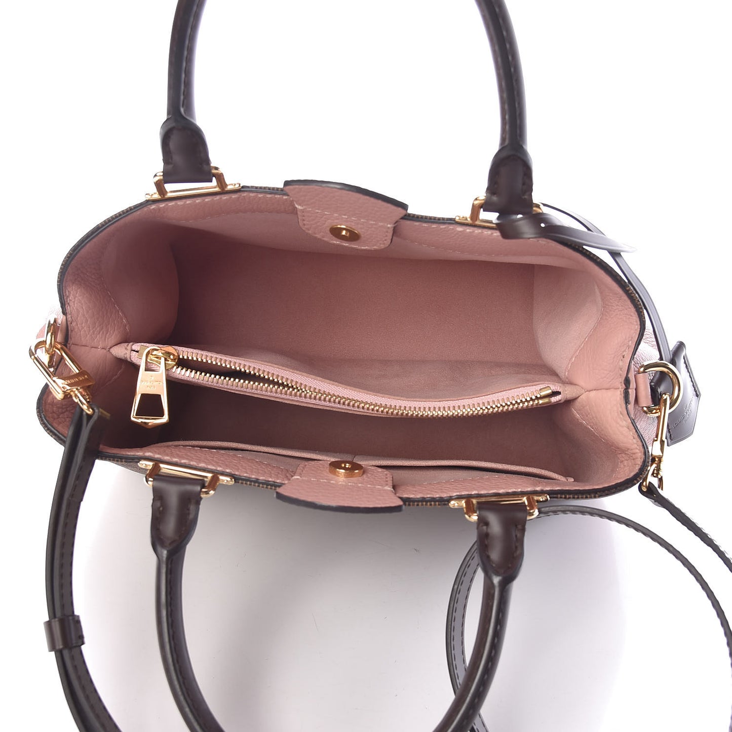 Damier Ebene Cuir Taurillon Brittany Magnolia