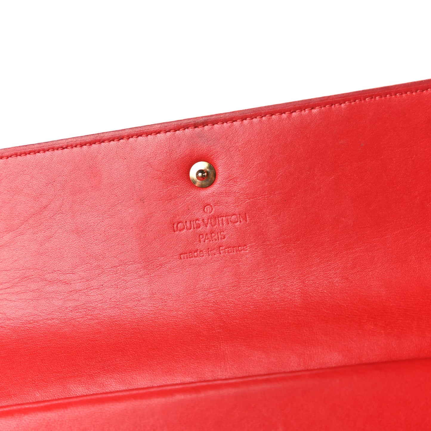 Vernis Porte Tresor International Wallet Rouge