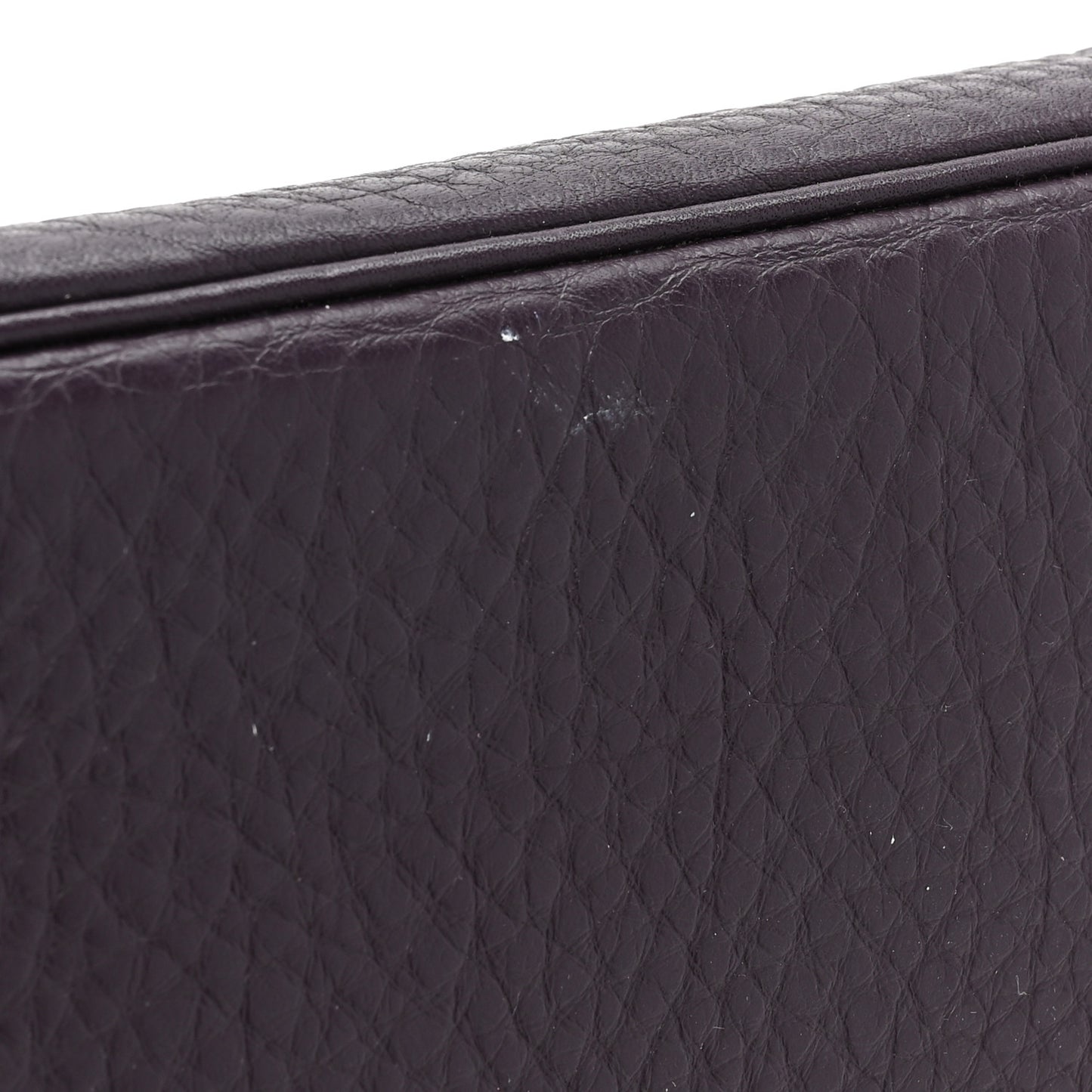 Taurillon Clemence Birkin 30 Raisin