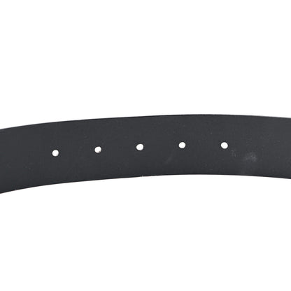Gucci Selleria Calfskin Nickel Interlocking G 37mm Belt 80 32 Black 4 of 7