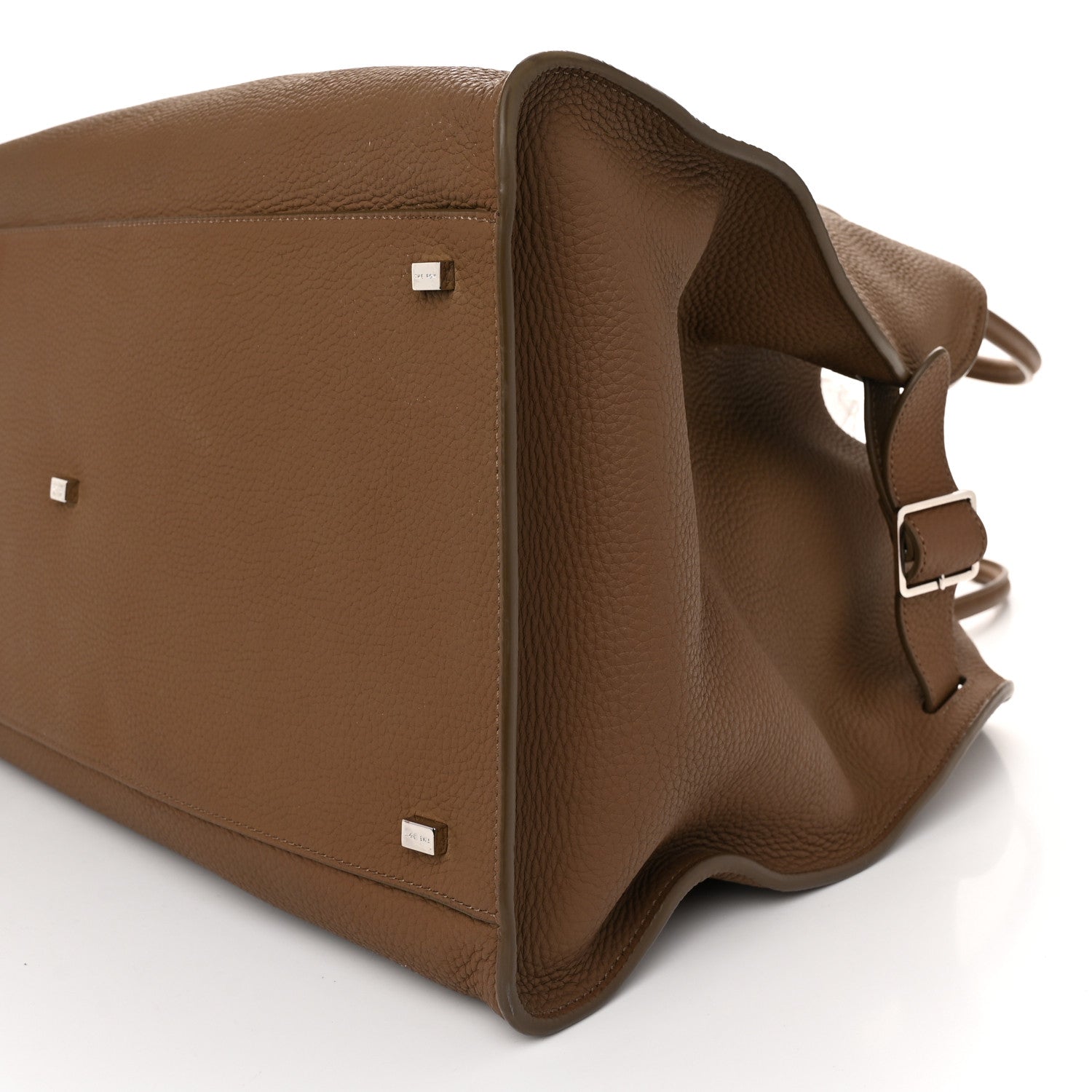 The Row Grained Calfskin Soft Margaux 17 Taupe 8 of 8