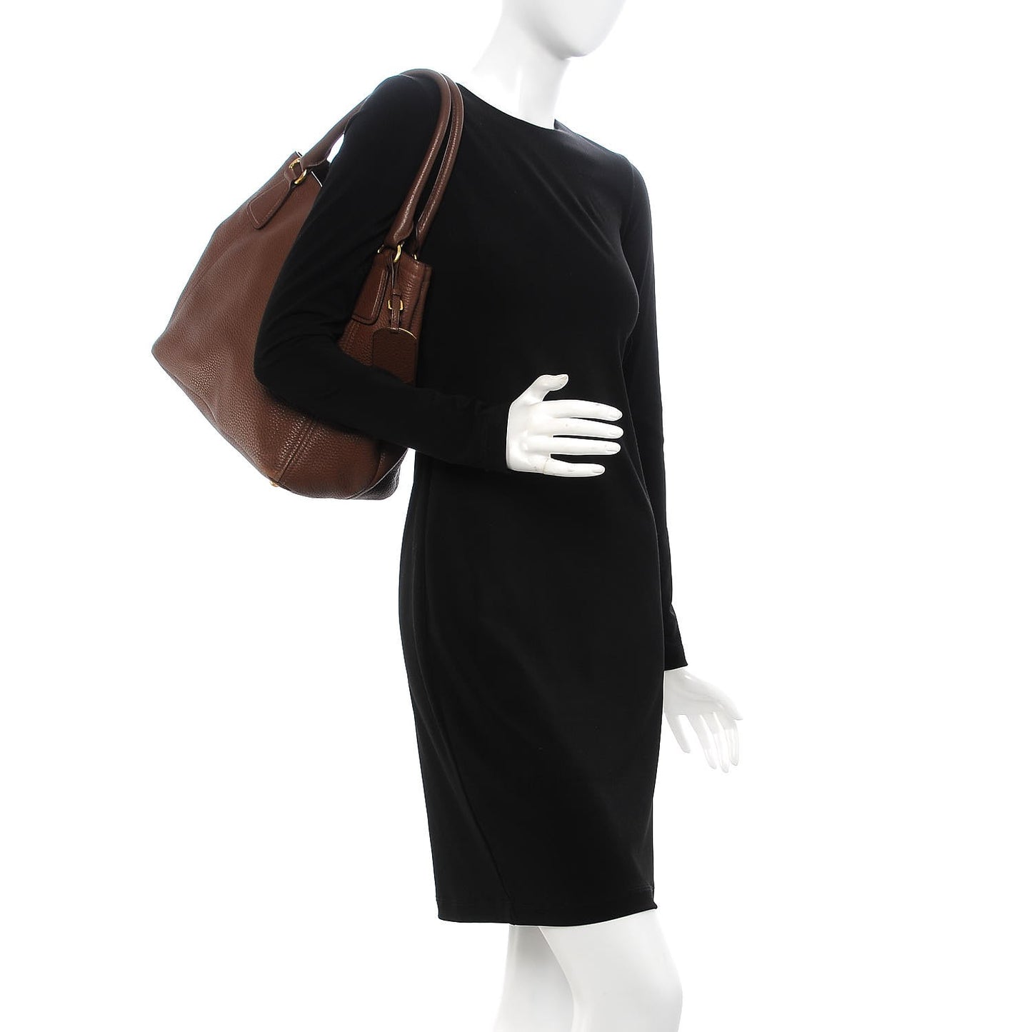 Vitello Daino Tote Palissandro