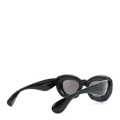 Loewe Acetate Inflated Cat Eye Sunglasses LW401171 Black 4 of 6