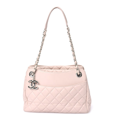 Chanel Lambskin Quilted Chanel 7 Tote Pink 1 of 10