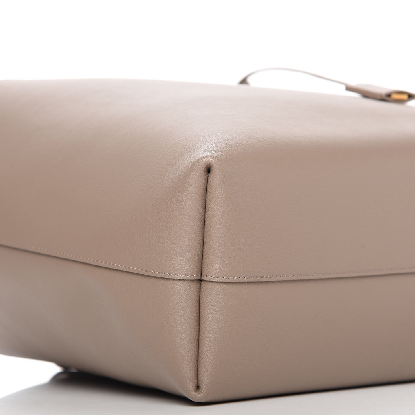 Calfskin Large Shopping Tote Taupe