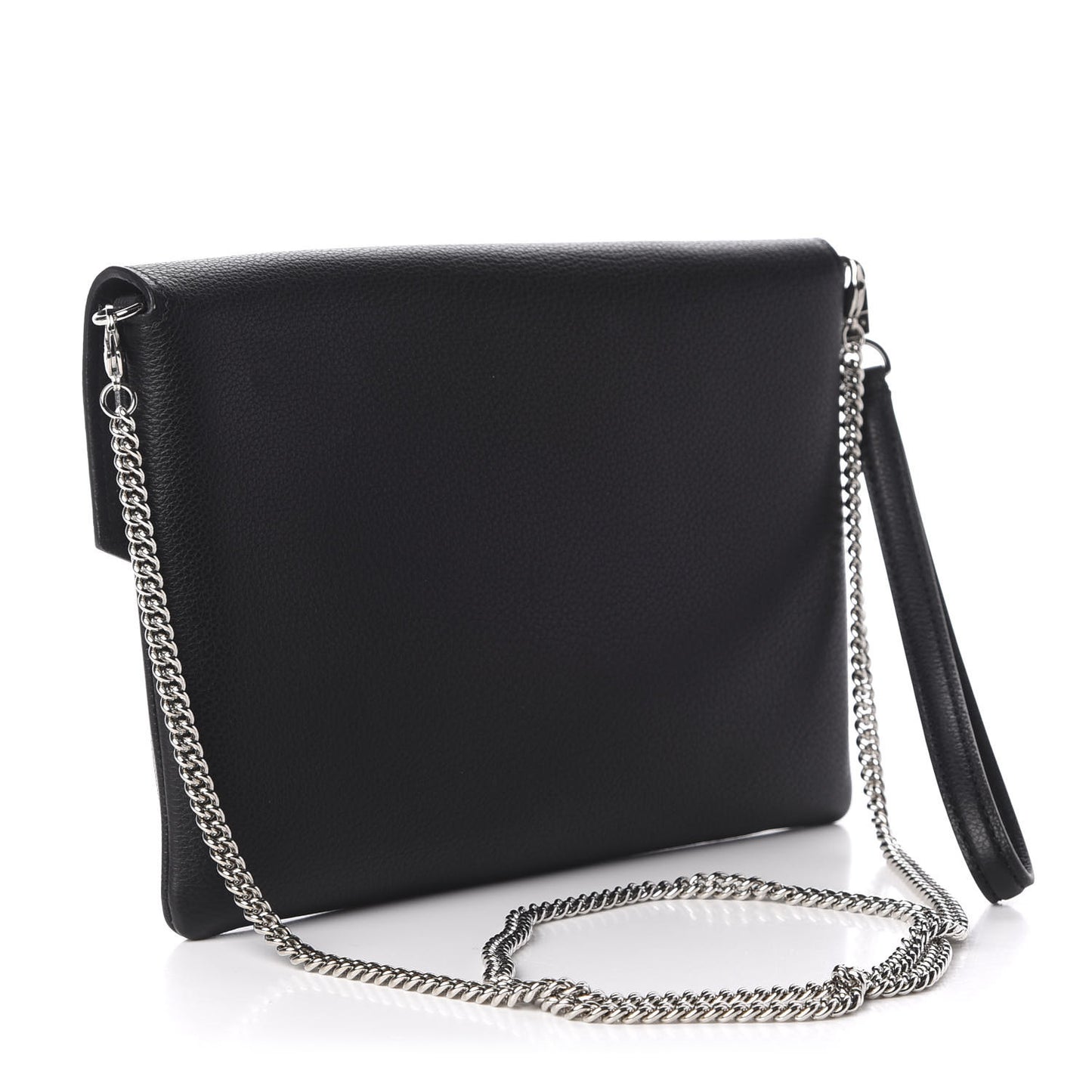 Soft Calfskin My Lockme Pochette Black