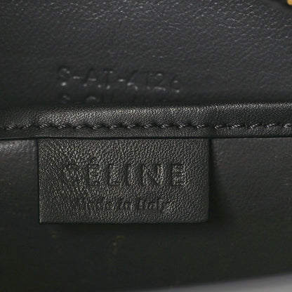 Celine Baby Grained Calfskin Nubuck Nano Tri-Color Luggage Black Butter Light Taupe 6 of 10