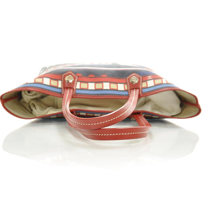 Chanel Coated Canvas Le Train Bag 5 of 8