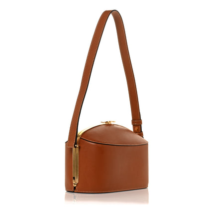 Celine Natural Calfskin Triomphe Lunch Box Tan 2 of 9