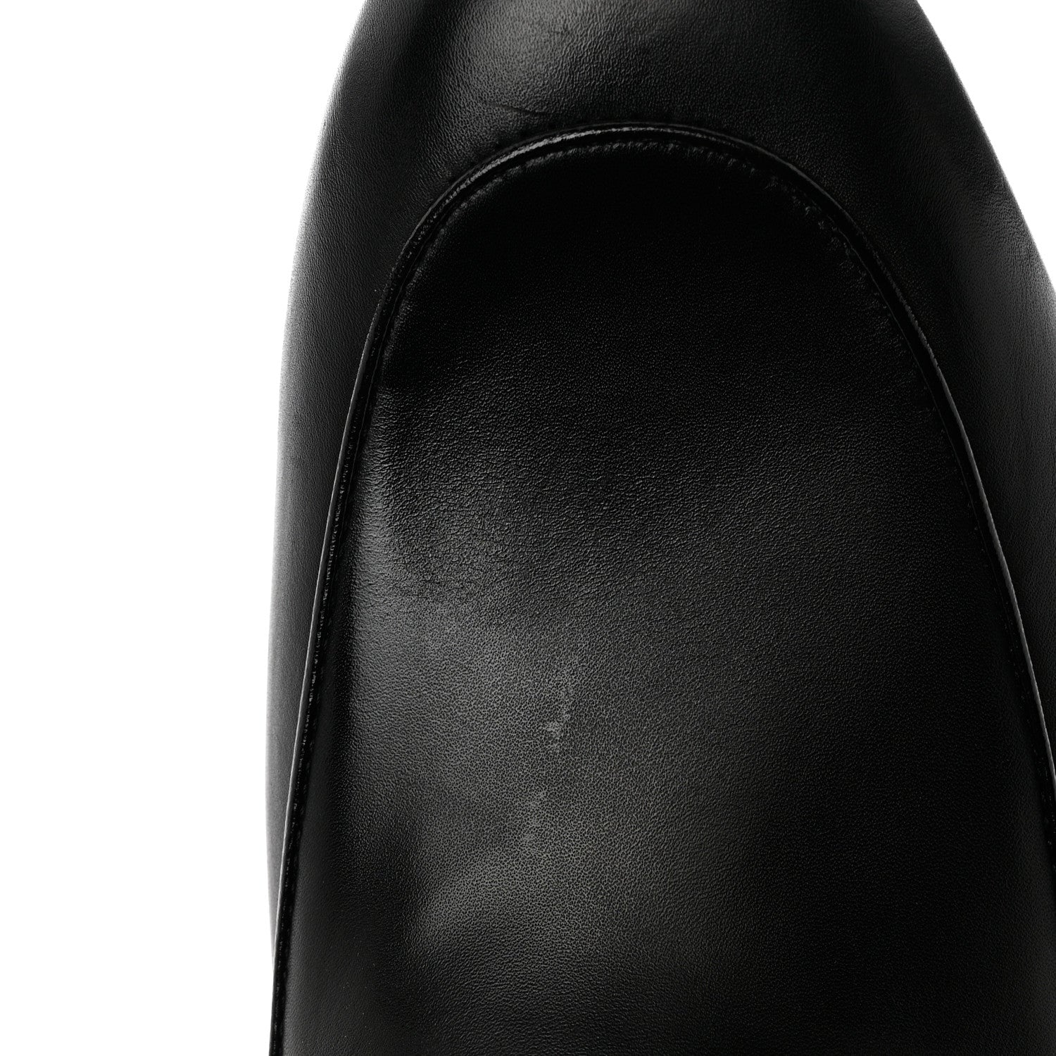 Gucci Calfskin Horsebit Mens Jordaan Loafers 10.5 Black 9 of 12