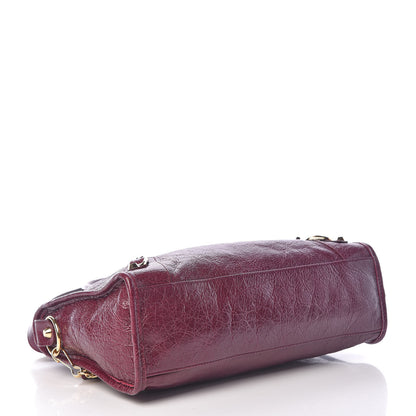 Balenciaga Agneau Classic Gold Hardware S City Violet Prune 4 of 12