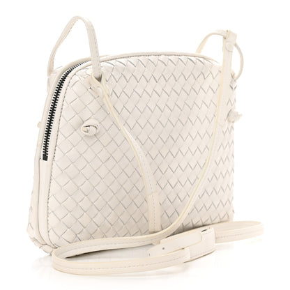 Bottega Veneta Nappa Intrecciato Nodini Crossbody Messenger White 3 of 17