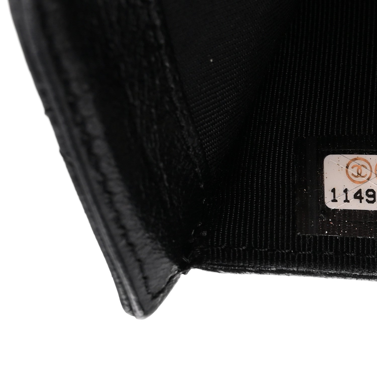 Chanel Aged Calfskin Quilted Large Reissue Gusset Flap Wallet Black 8 of 8