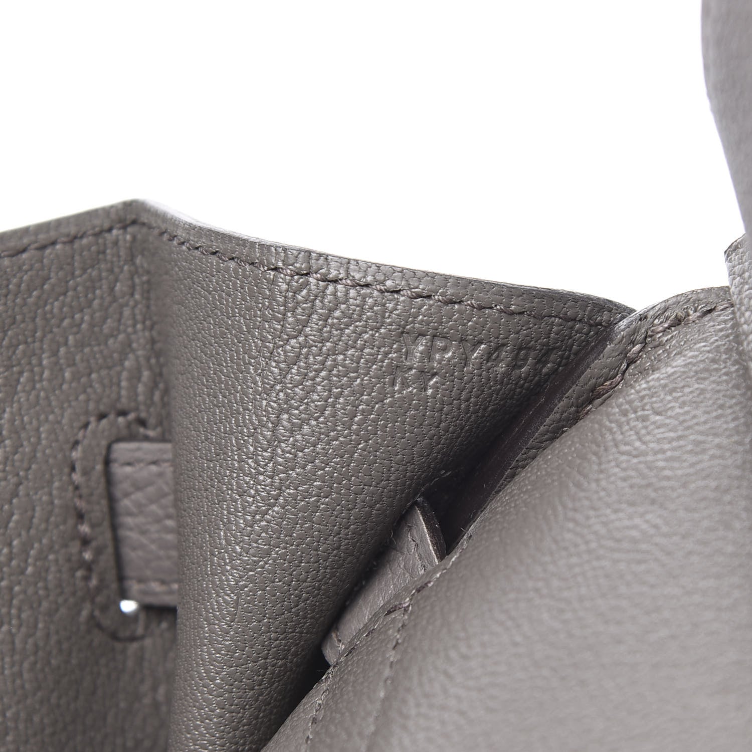 Hermes Togo Birkin 30 Etain 6 of 10