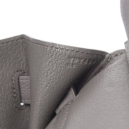 Hermes Togo Birkin 30 Etain 6 of 10