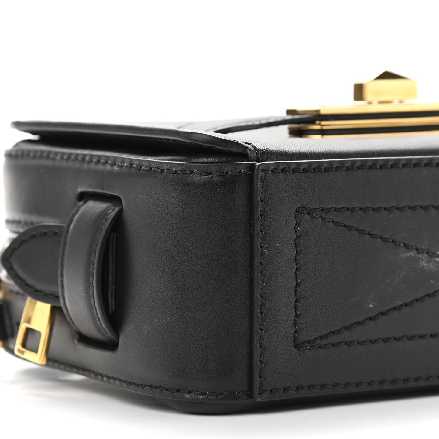 Calfskin The Myth Crossbody Bag Black
