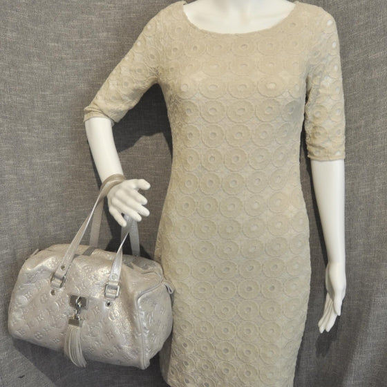 Louis Vuitton Monogram Shimmer Comete Silver 2 of 9