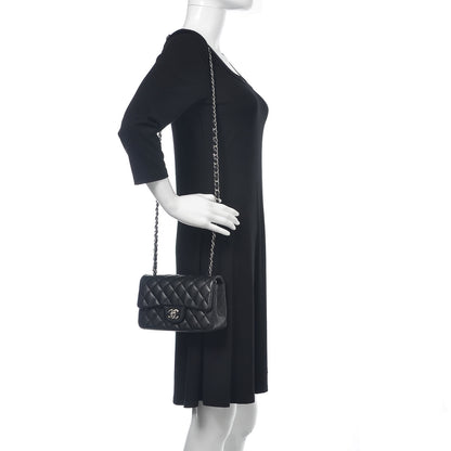 Chanel Caviar Quilted Mini Rectangular Flap Black 2 of 11