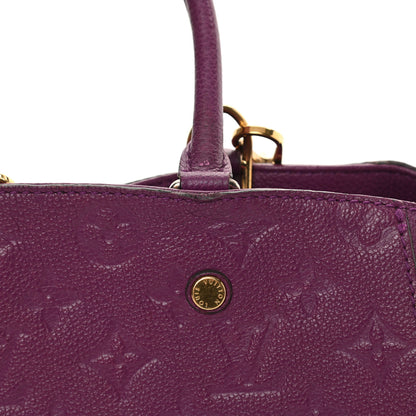 Louis Vuitton Empreinte Montaigne MM Amethyste 18 of 23