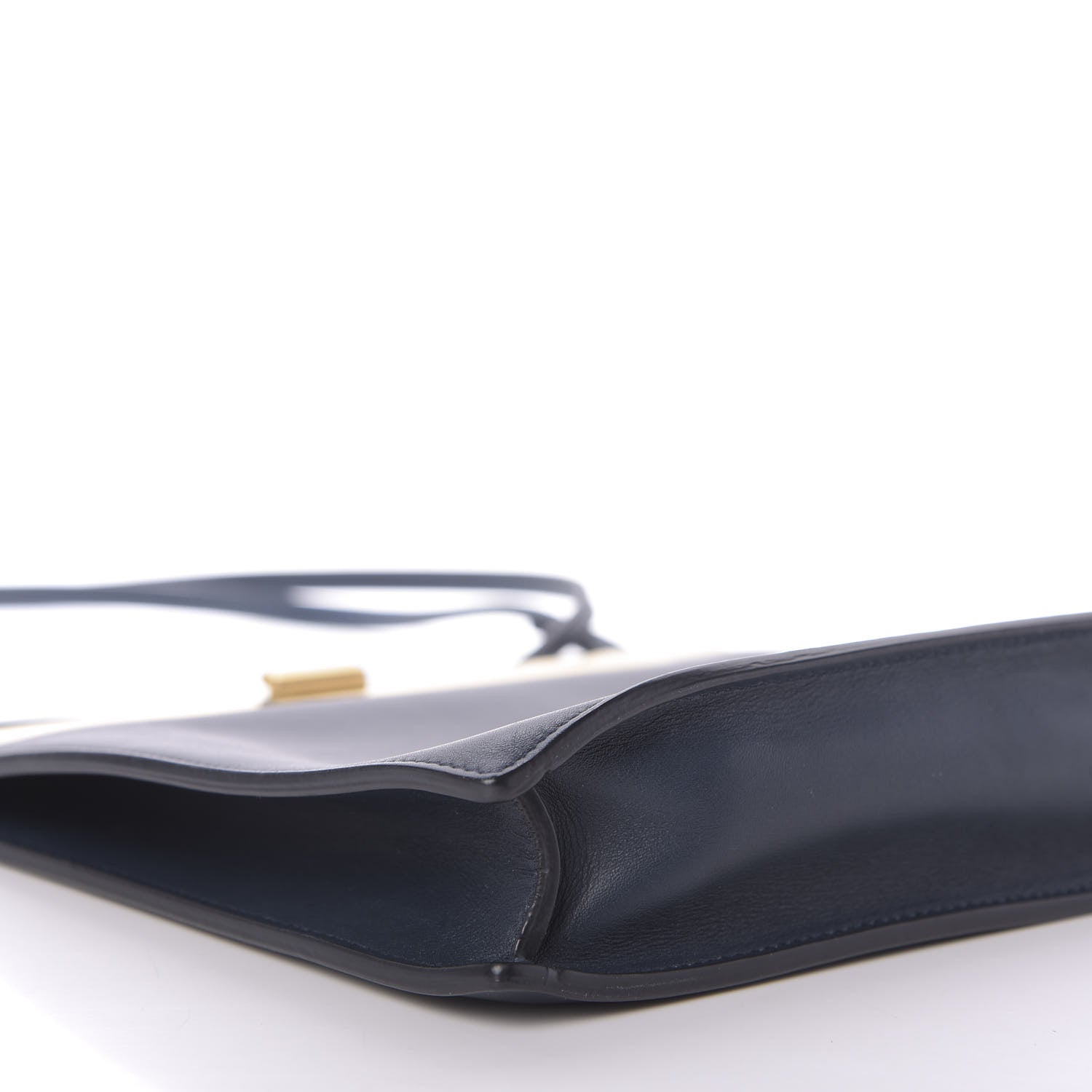 Celine Smooth Calfskin Mini Clasp Bag Navy 6 of 9