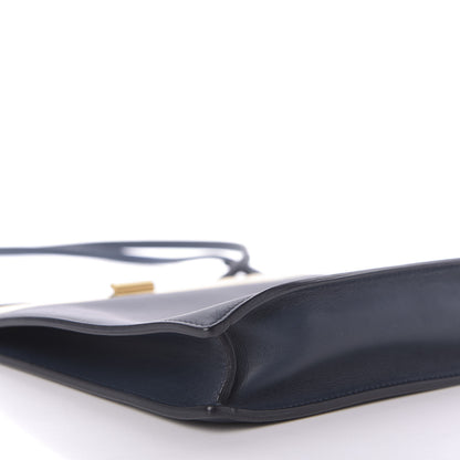 Celine Smooth Calfskin Mini Clasp Bag Navy 6 of 9