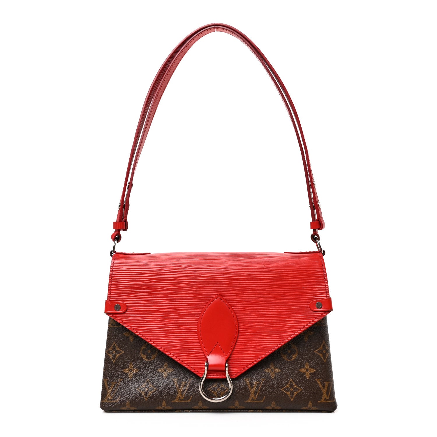 Louis Vuitton Monogram Epi Saint Michel Coquelicot 1 of 8