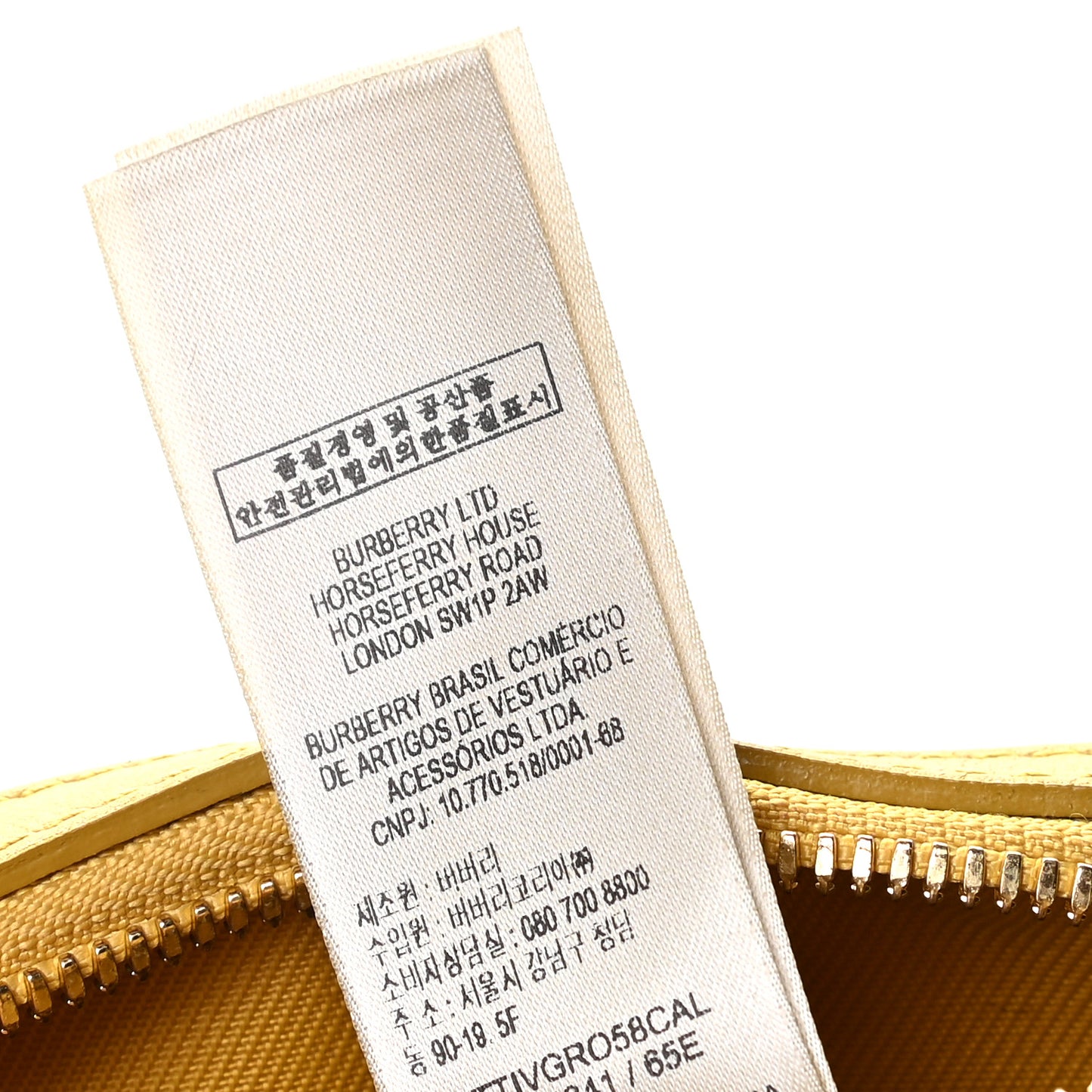 Horseferry Check Small Alchester Bowling Bag Yellow