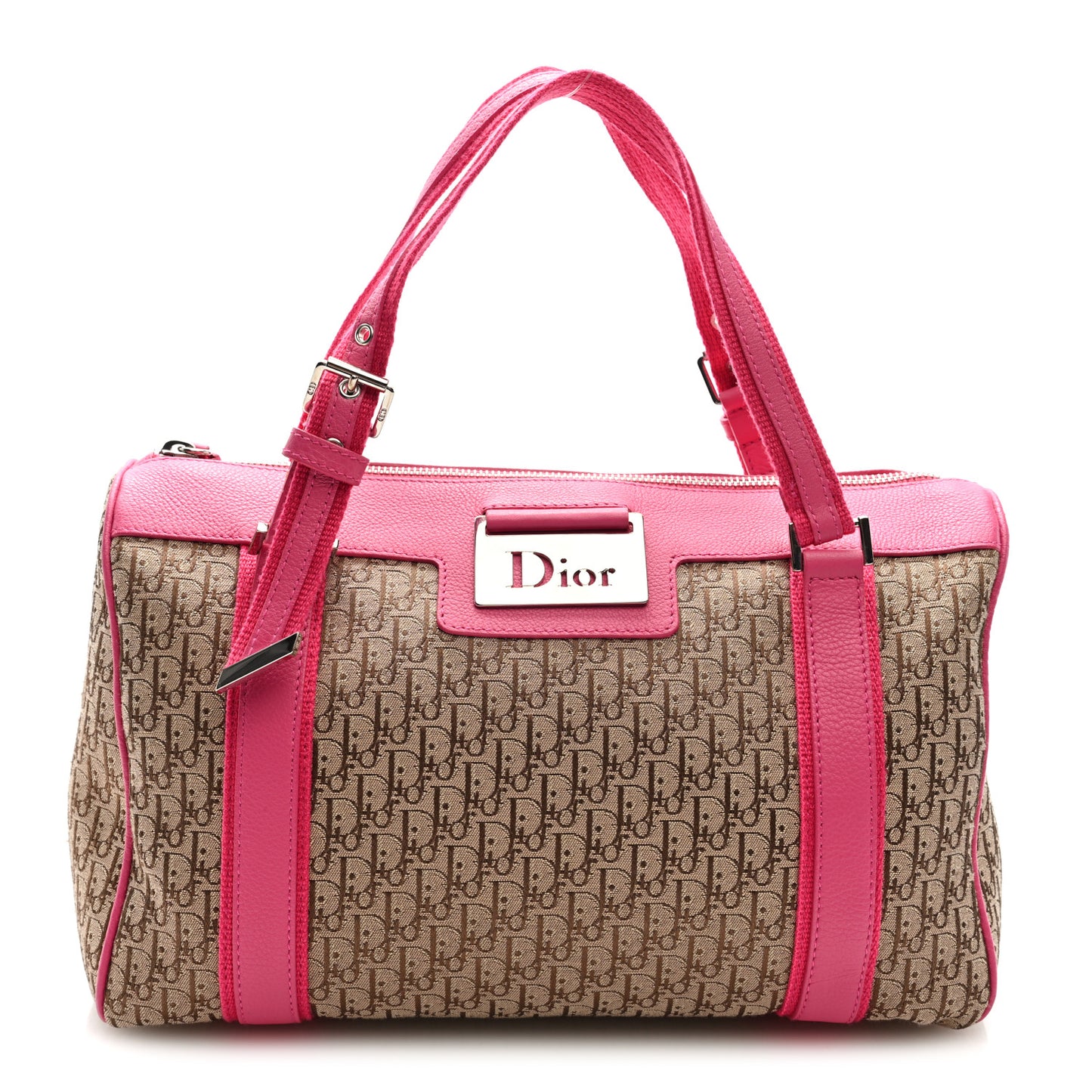 Monogram Street Chic Boston Pink Beige