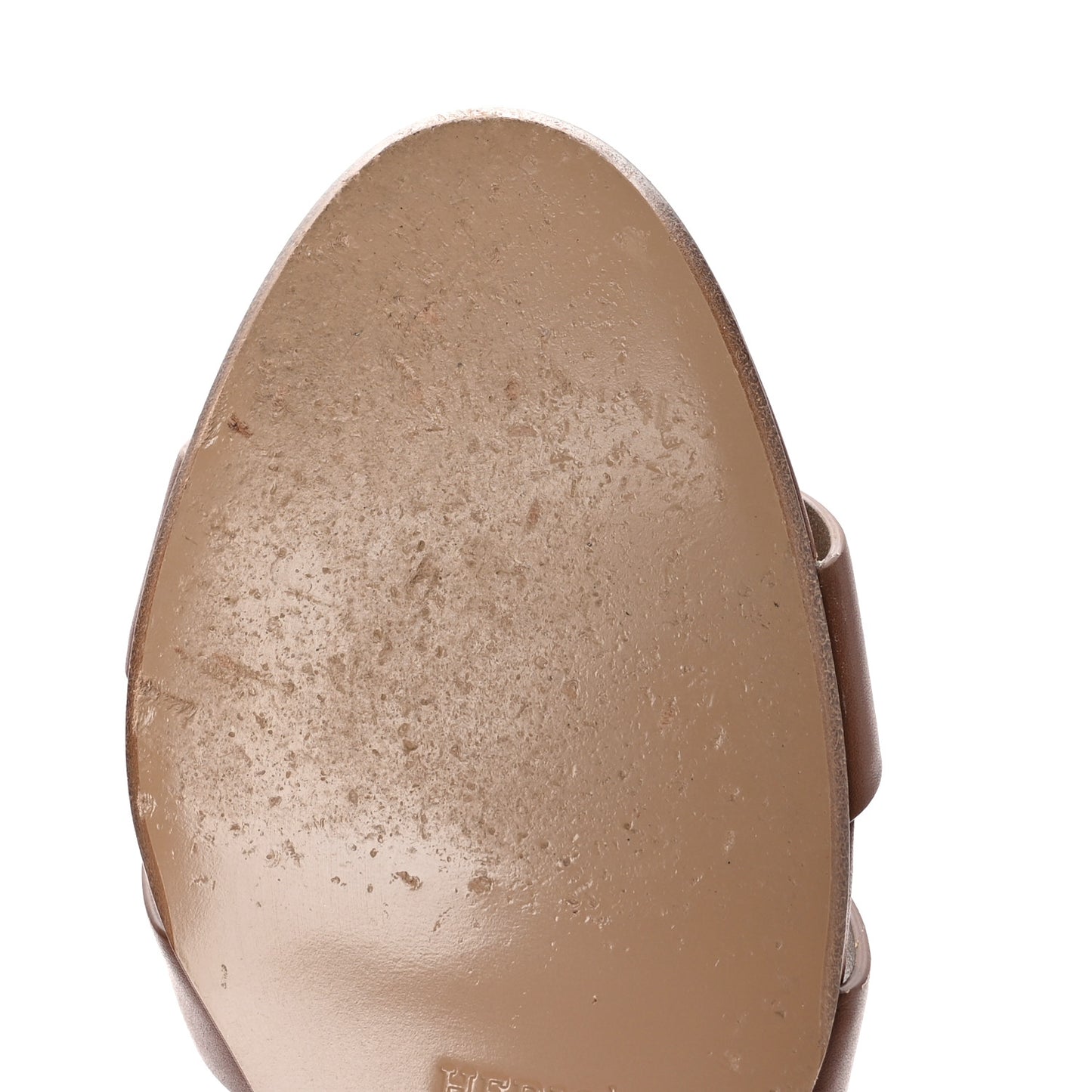 Calfskin Legend Wedge Sandals 39 Gold