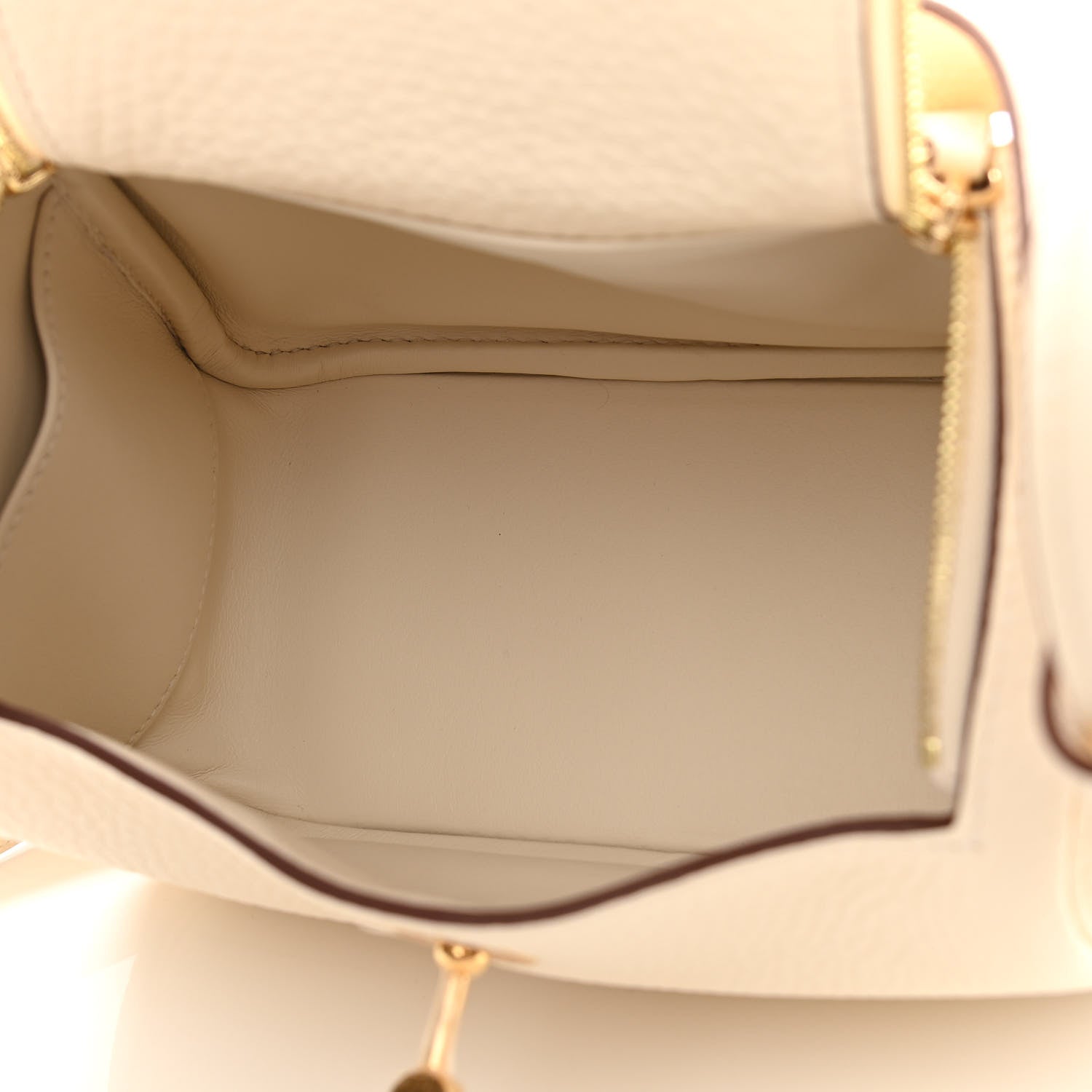 Hermes Taurillon Clemence Mini Lindy 20 Nata 5 of 10